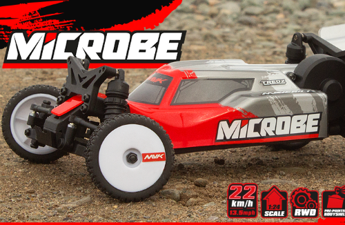 Maverick Microbe 1/24th 2WD Buggy – duża frajda, mały rozmiar